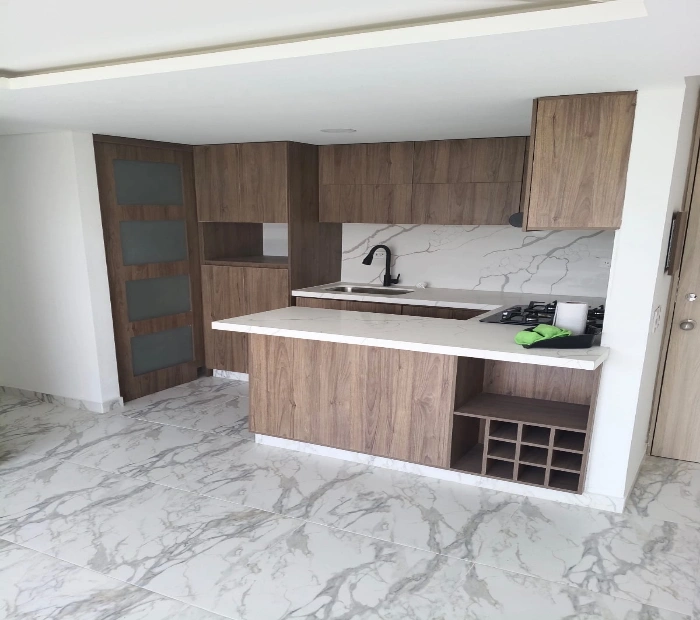 Remodelación y Acabados en Zipaquirá - Diseño de Sala TV, Cocina, baños en Apartamentos VIS