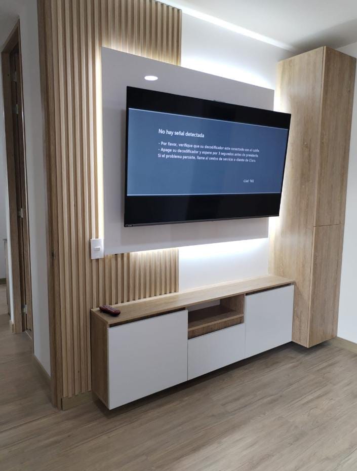 Remodelacion y Diseño de Sala de Tv en Apartamentos (6)